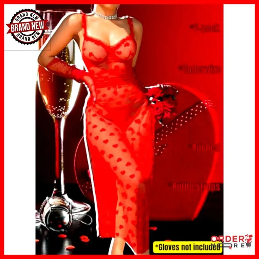 Sheer Ruched Maxi Dress with Underwire Adjustable Straps High Slit